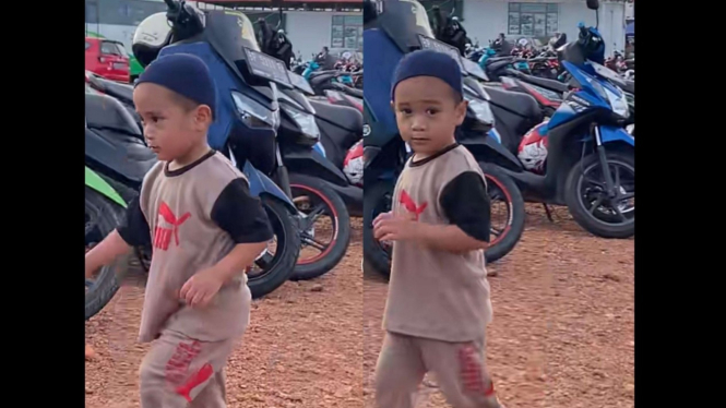 Bocah mirip Rafathar anak Raffi Ahmad dan Nagita Slavina