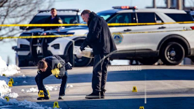 Polisi investigasi penembakan di East High School in in Des Moines, Iowa