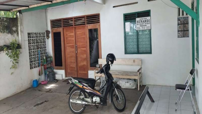 Rumah terduga teroris di Sukoharjo