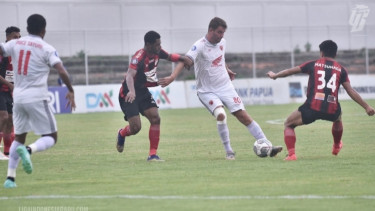 Pertandingan Persipura vs PSM