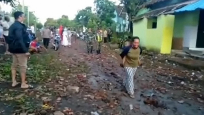 Desa Sukorejo, Kec Bangorejo Banyuwangi jadi lokasi bentrok dua perguruan silat
