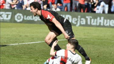 Pertandingan Rayo Vallecano vs Sevilla. 
