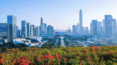 Kota Shenzhen, Provinsi Guangdong, China.