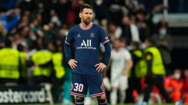Megabintang PSG, Lionel Messi.