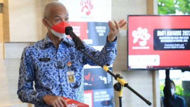 Gubernur Jawa Tengah Ganjar Pranowo.