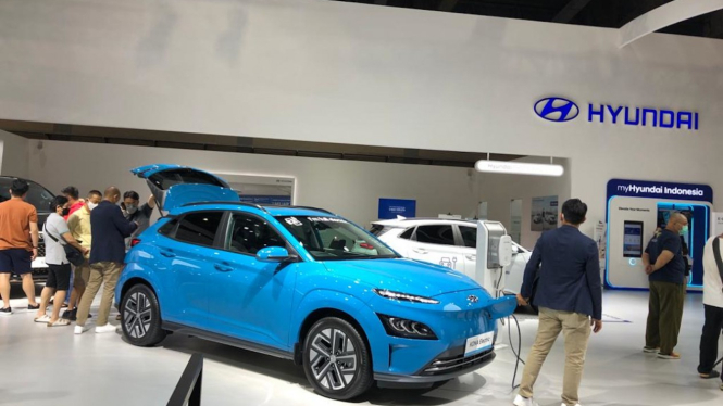 Booth Hyundai di JAW 2022