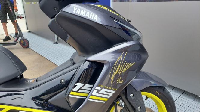 All New Aerox 155 Connected Series 