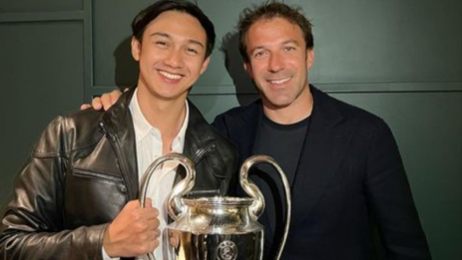 Immanuel Caesar Hito dan Alessandro Del Piero