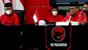 Hasto Kristiyanto Dalam Pendidikan Kader Nasional Angkatan II 2022