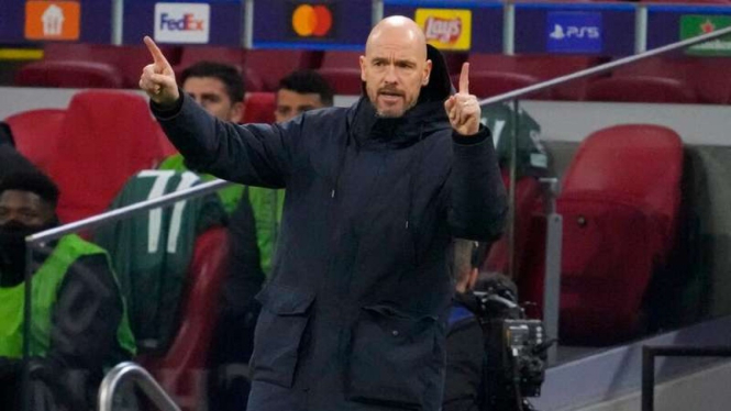 Manajer MU, Erik Ten Hag.