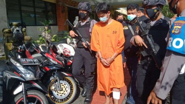 Tim Resmob Polresta Denpasar tangkap pencuri motor, I Putu Purnama Putra.