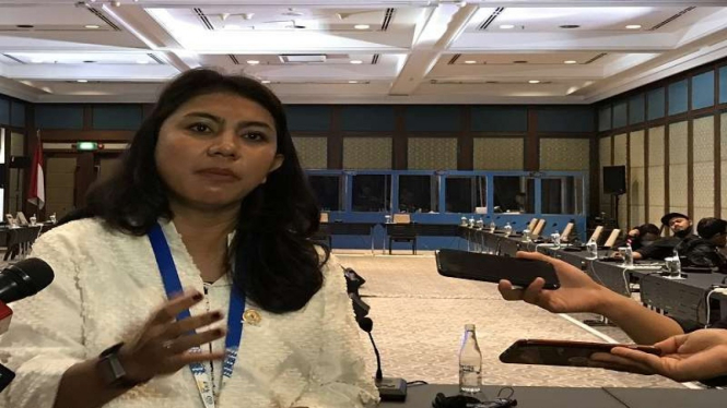 Anggota Badan Kerja Sama Antar Parlemen (BKSAP) DPR RI, Irine Yusiana Roba Putri