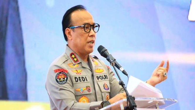 Kepala Divisi Humas Polri Irjen Dedi Prasetyo