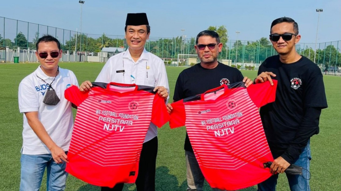 Persitara bersama WFF melaunching sekolah sepakbola gratis