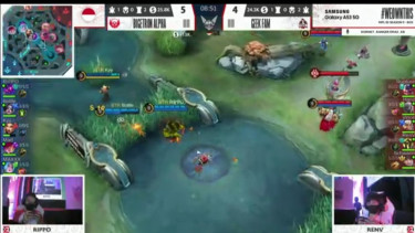 Pertandingan MPL ID S9 Week 6 antara Bigetron Alpha vs Geek Fam