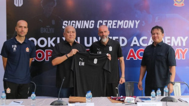 ASIOP bekerjasama dengan akademi sepak bola Amerika Serikat, Brooklyn United