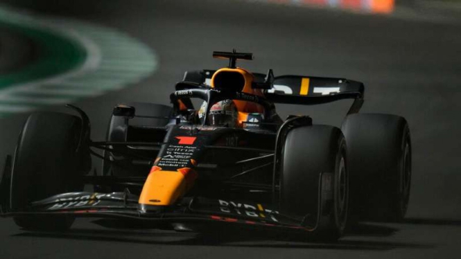 Pembalap Red Bull Racing, Max Verstappen.