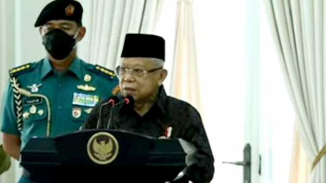 Wakil Presiden Ma'ruf Amin.