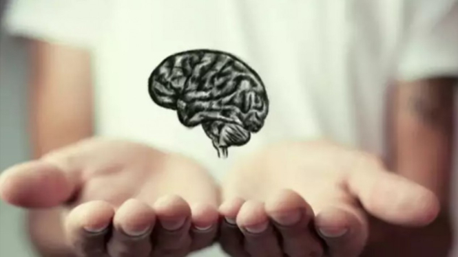 Ilustrasi otak.