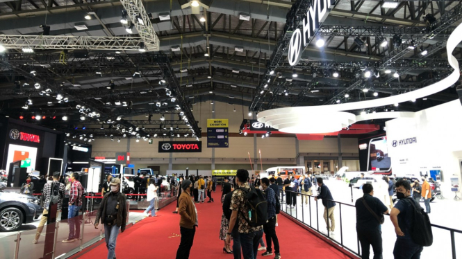 Pameran Jakarta Auto Week atau JAW 2022.