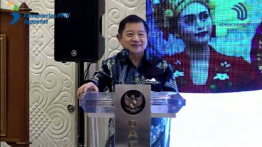 Menteri PPN/Kepala Bappenas, Suharso Monoarfa.