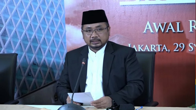 Menteri Agama Yaqut Cholil Qoumas 