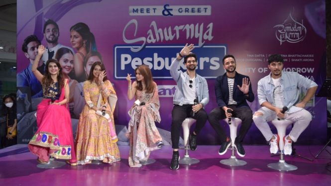 Meet and Greet Sahurnya Pesbukers ANTV di Surabaya.