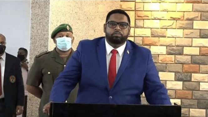 Mohamed Irfaan Ali, Presiden Guyana