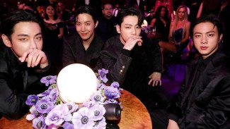 Intip Interaksi Lucu V BTS dengan Olivia Rodrigo di Grammy Awards