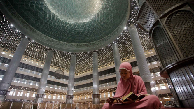 Kegiatan Bulan Puasa Ramadan di Mesjid Istiqlal Jakarta