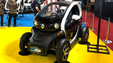 Renault Twizy di IIMS 2022.