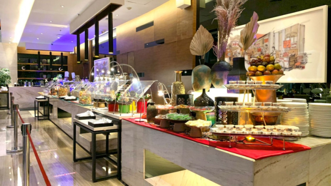 Kicir-kicir Restaurant, Hotel Santika Premiere Hayam Wuruk Jakarta.