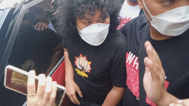 Marshel Widianto di Polda Metro Jaya.