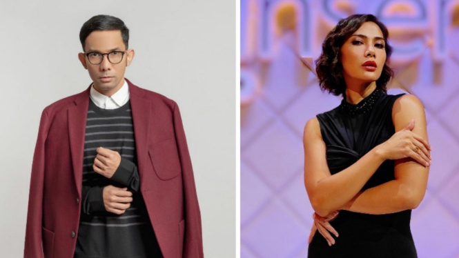Indra Herlambang dan Nadia Mulya. 