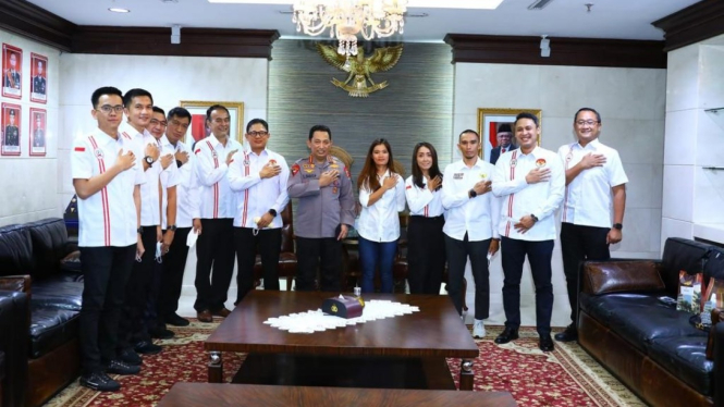 Ketum PB ISSI temui Ayustina Delia Priatna