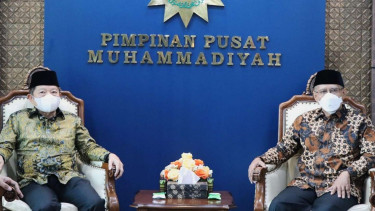 Suharso Monoarfa dan Haedar Nashir