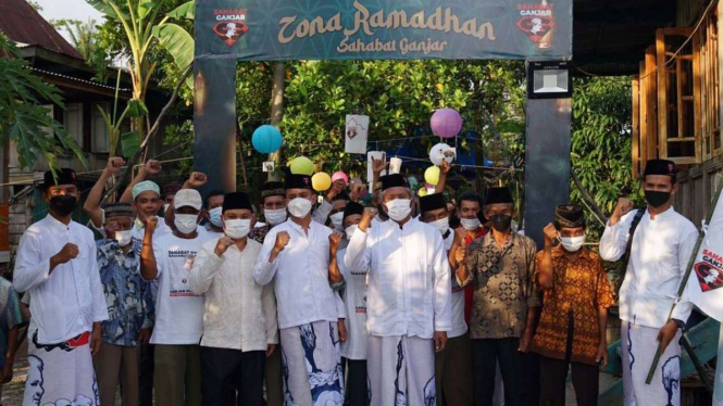 Relawan Sahabat Ganjar roadshow di Sumatera.