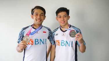 Fajar Alfian/Muhammad Rian Ardianto runner-up Korea Open 2022