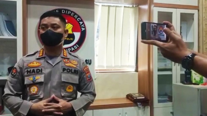 Kabid Humas Polda Sumut, Kombes Pol. Hadi Wahyudi.