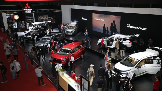 Booth Mitsubishi di IIMS 2022.