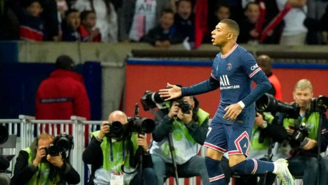 Bomber PSG, Kylian Mbappe.