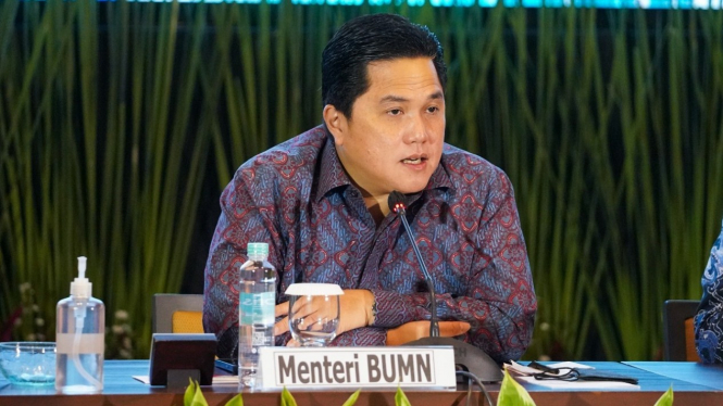 Menteri BUMN Erick Thohir.