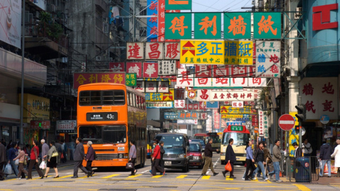 Shanghai Street Hong Kong