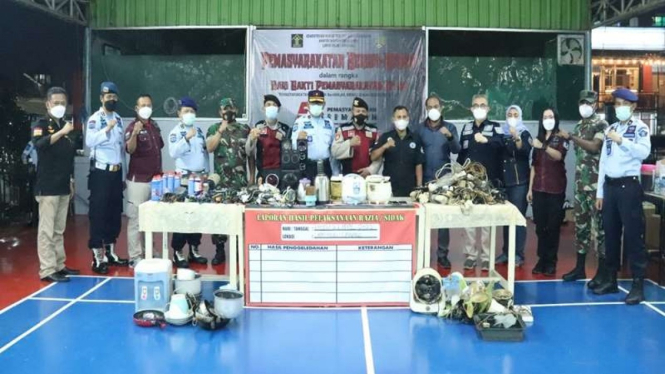 Razia serentak lapas dan rutan di DKI Jakarta