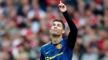 Perayaan gol Cristiano Ronaldo