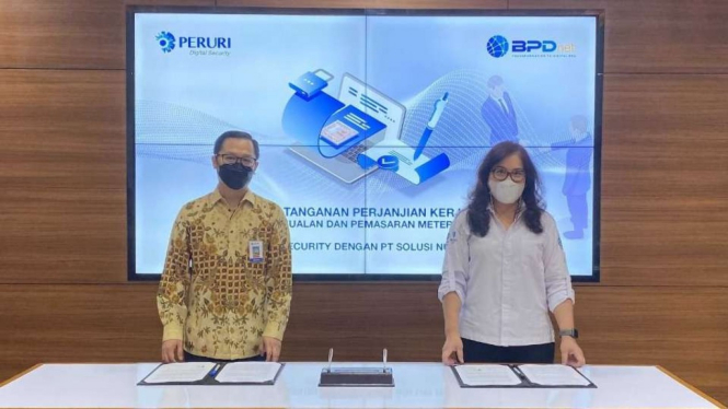 Mou Peruri dan Peruri Digital Security dalam transformasi bisnis digital.