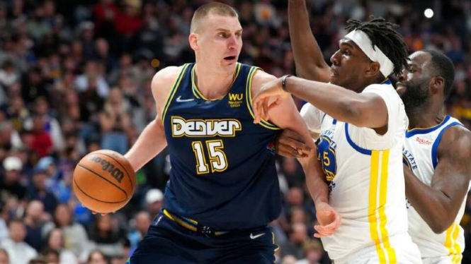 Pemain Denver Nuggets, Nikola Jokic.