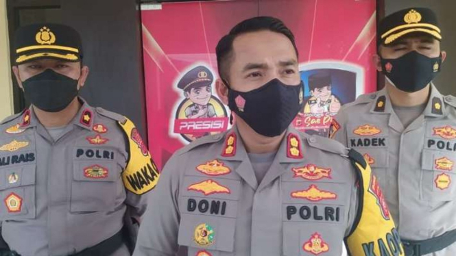 Kepala Polres Cianjur AKBP Doni Hermawan
