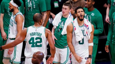 Pemain Boston Celtics, Jayson Tatum.