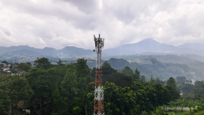 Menara BTS Smartfren.